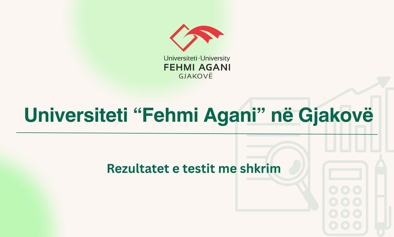 Rezultatet e testit me shkrim të konkursit datë 23.02.2026